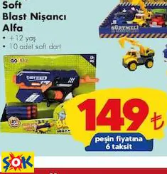 GOKİDY SOFT BLAST NİŞANCI ALFA OYUNCAK GOKİDY SOFT BLAST NİŞANCI ALFA OYUNCAK